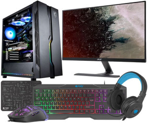Zestaw Do Gier Core I5 Gtx 1650 16gb Ssd 1tb W10 24" Fury