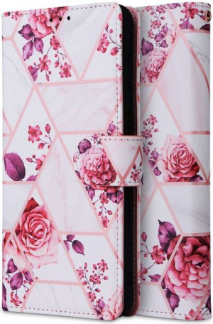 Etui Tech-Protect Wallet Samsung Galaxy A13 LTE Floral Rose