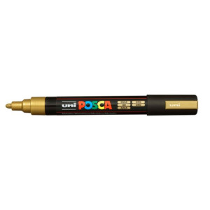 Marker UNI POSCA PC-5M złoty