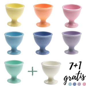Miniaturowy pucharek kielich kolory pastelowe na kolczyki 7+1 gratis