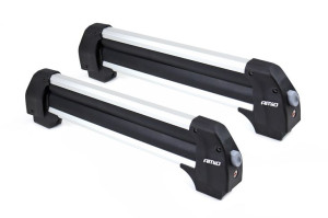 Bagażnik dachowy na narty snowboard amio krótki 570mm ssr-01s