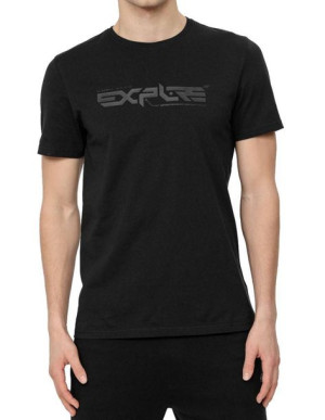 T-shirt męski 4F koszulka  H4L22 TSM010 czarny