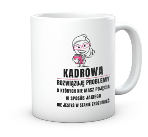 Kubek z nadrukiem prezent do pracy