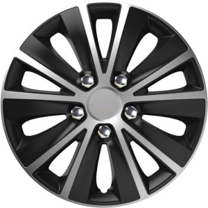 10060 Kołpak Rapide NC 16 cali  Silver&Black (czarno-srebrny) ze śrubami ch