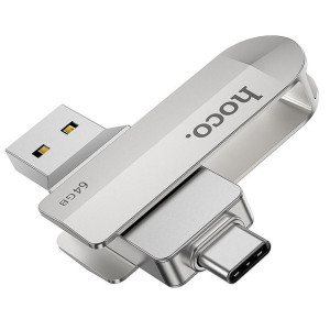 Hoco Pendrive Wide Ud10 Usb + Typ C 64gb Usb3.0