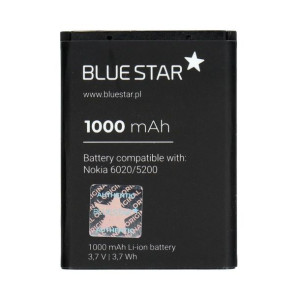 Bateria Do Nokia 6020/5200/5300/3220/5140 1000 Mah Li-ion Blue Star Premium