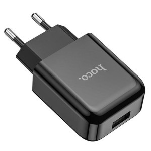 Hoco Ładowarka Sieciowa Usb 2a N2 Vigour Czarna