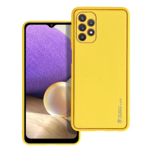 Futerał Forcell Leather Case Skórzany Do Samsung Galaxy A32 5g Żółty