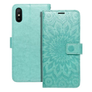 Kabura Forcell Mezzo Book Do Xiaomi Redmi 9at / Redmi 9a Mandala Zielony