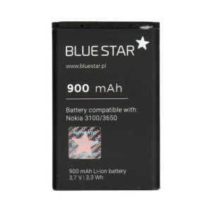 Bateria Do Nokia 3100/3650/6230/3110 Classic 900 Mah Li-ion Blue Star