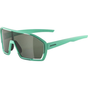 ALPINA Okulary na rower BONFIRE kolor TURQUOISE MATT szkło GREEN Cat.3 FOGS