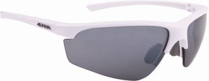 ALPINA Okulary na rower TRI-EFFECT 2.0 kolor WHITE szkło BLK MIRR S3/CLEAR