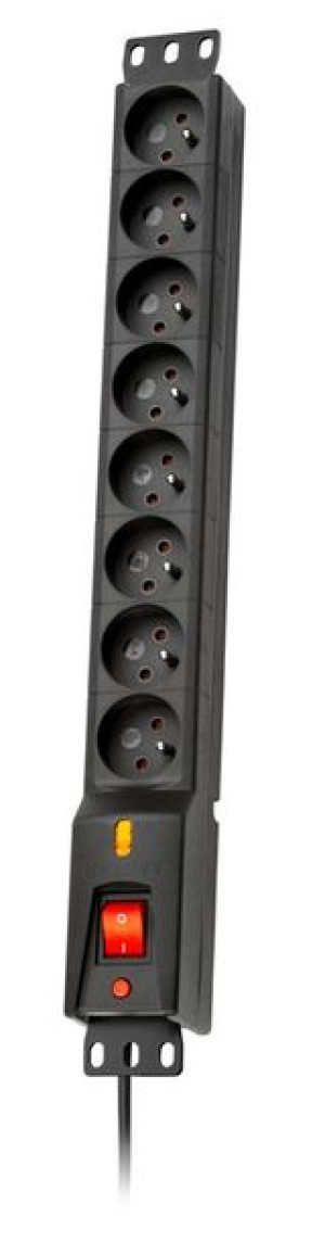 Listwa przeciwprzepięciowa Lestar LXARM 810 G-A K.:CZ 1,5M (8 x UTE  10 A