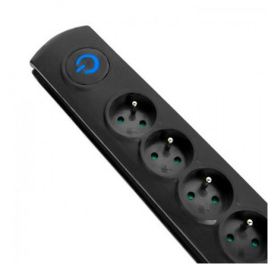 Listwa zasilająca Qoltec 50112 (3m  kolor czarny)