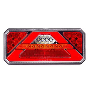 Lampa tylna zespolona led amio rcl-02-r dynamiczna, prawa
