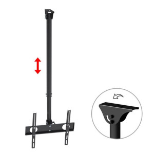 Uchwyt sufitowy do telewizora Maclean, max VESA 400x400, 32-55", 50kg, MC-6