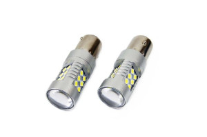 01445 Led Canbus 24SMD 3030 1156 (P21W) White 12V/24V 2 sztuki