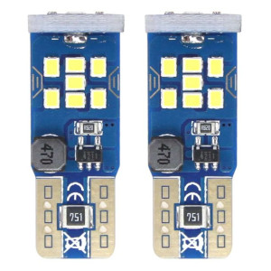 Led canbus 21smd ultrabright 2016 t10 w5w white 12v/24v