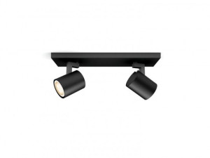 Lampa Reflektor Philips Hue Runner czarny 2x5W