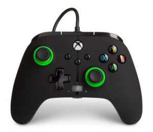 PowerA Xbox Pad przewodowy Enhanced Green Hint