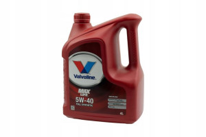 Olej Silnikowy 5W40 Valvoline MAXLIFE 4L