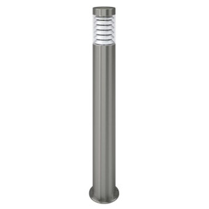 Lampa ogrodowa na słupku, stal nierdzewna