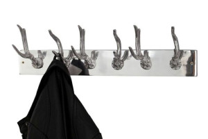 INVICTA wieszak DEER 50 cm srebrny - stop aluminiowy