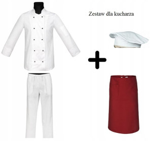 Zestaw dla kucharza roz XL - w każdej gastronomii