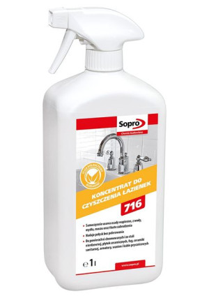 Sopro Koncentrat Do Czyszczenia Łazienek Sr 716 1l