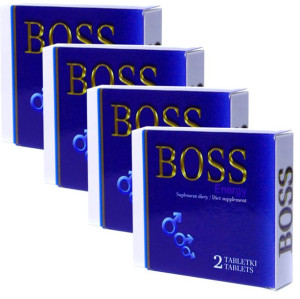 8x Tabletki Na Potencję Erekcję Mocną Boss Energy
