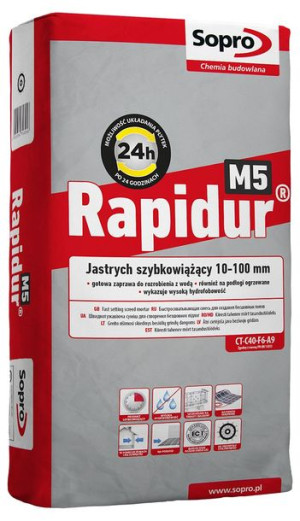 Sopro Jastrych Szybkowiążący M5 747 25kg