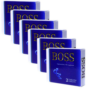 12x Tabletki Na Potencję Erekcję Mocną Boss Energy