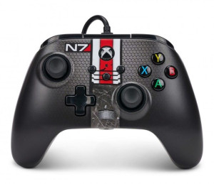 PowerA Xbox Pad przewodowy Enhanced Mass Effect N7