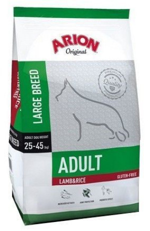 ARION Original Adult Large Breed Lamb&Rice 12kg + Advantix - dla psów 25-40