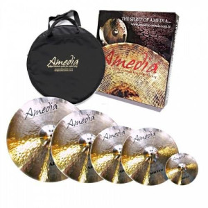 Amedia Ancyra Set +18 Crash +splash 8 Talerze Perkusyjne Zestaw