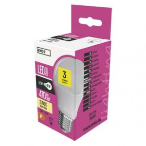 Żarówka LED Classic A60 5,2W E27 ciepła biel