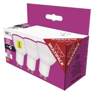 Żarówka LED Classic MR16 8,4W GU10 neutralna biel 3szt