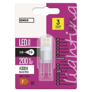 Żarówka LED Classic JC 1,9W G9 neutralna biel