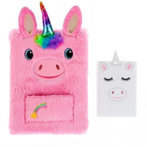 Pamiętnik pluszowy Unicorn STARPAK