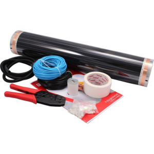 Zestaw folii grzewczej pod panele Wiper Sunfloor na 15m² 1800W (0,6x25m)