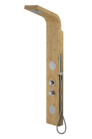 Panel Prysznicowy Corsan Bali B231 Bambusowy Z Termostatem