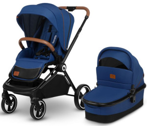 Lionelo Mika wózek wielofunkcyjny 2w1 Blue Navy
