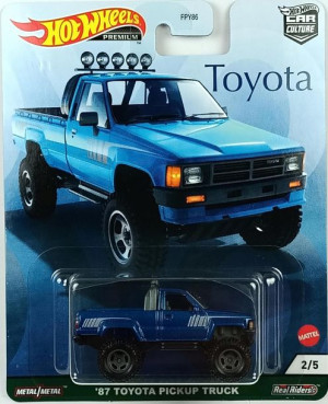 Hot Wheels Premium '87 TOYOTA PICKUP TRUCK