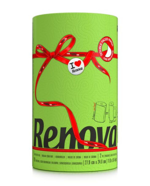 Zielony Ręcznik Papierowy Renova Red label