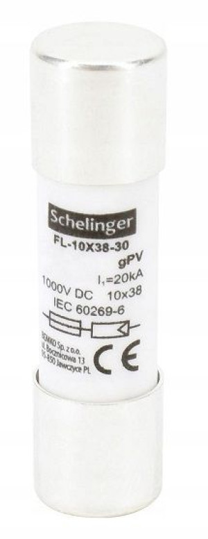 Wkładka Topikowa Gpv 10x38 2a 1000v Dc Schelinger