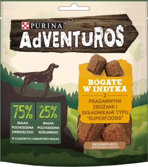 ADVENTUROS Bogate w indyka 90g