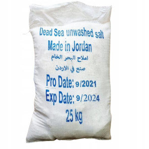 25kg Naturalna Sól Z Morza Martwego Jordania 100%