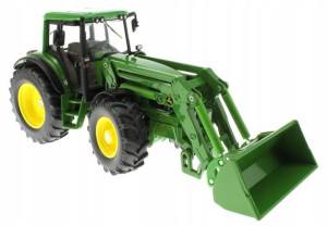 SIKU 3652 Traktor John Deere z ładowarką 1:32
