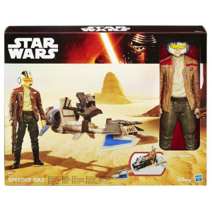 Star Wars figurka Poe Dameron + skuter repulsorowy