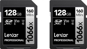2x Karta Lexar SDXC 128GB Professional 1066x UHS-I